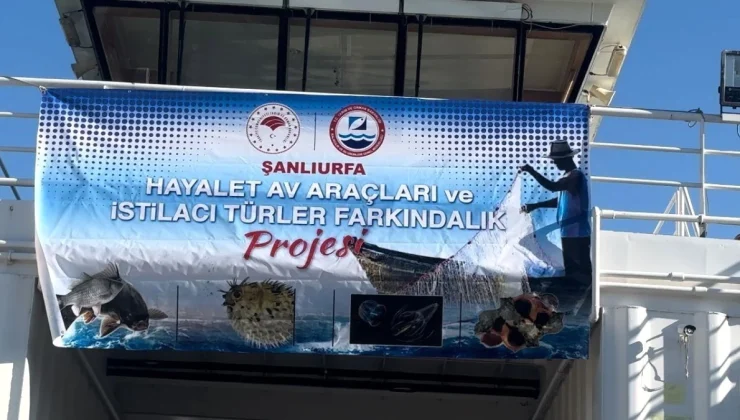 Şanlıurfa’da Hayalet Ağlar Temizleniyor