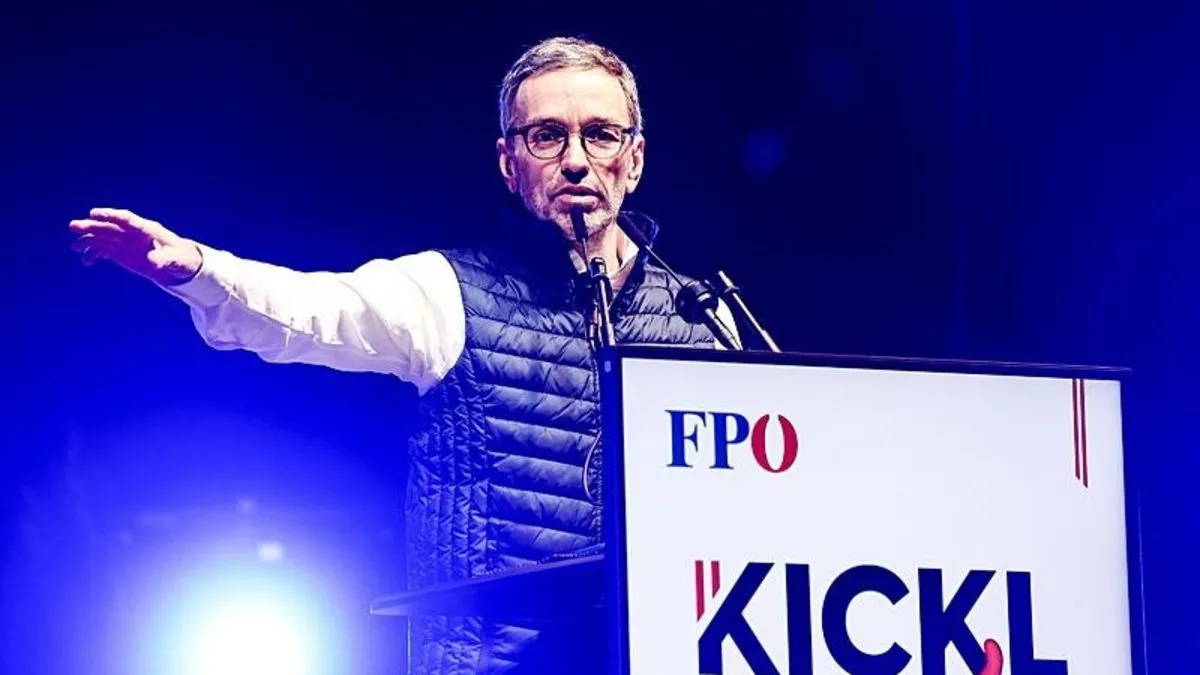 Avusturya tarihinde bir ilk! Aşırı sağcı FPÖ genel seçimi kazandı