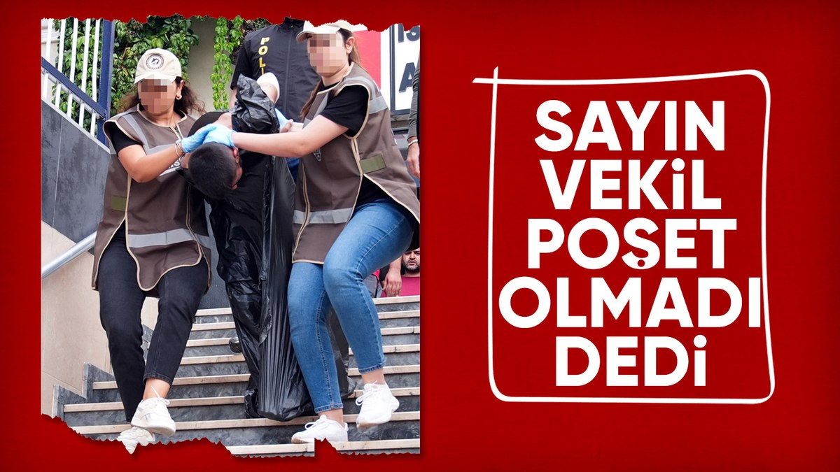 DEM Partili Gergerlioğlu, polis katiline poşet giydirilmesinden rahatsız oldu