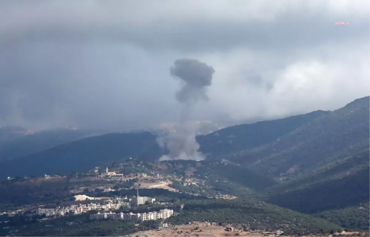 İsrail Lübnan’a Hava Saldırısı Düzenliyor