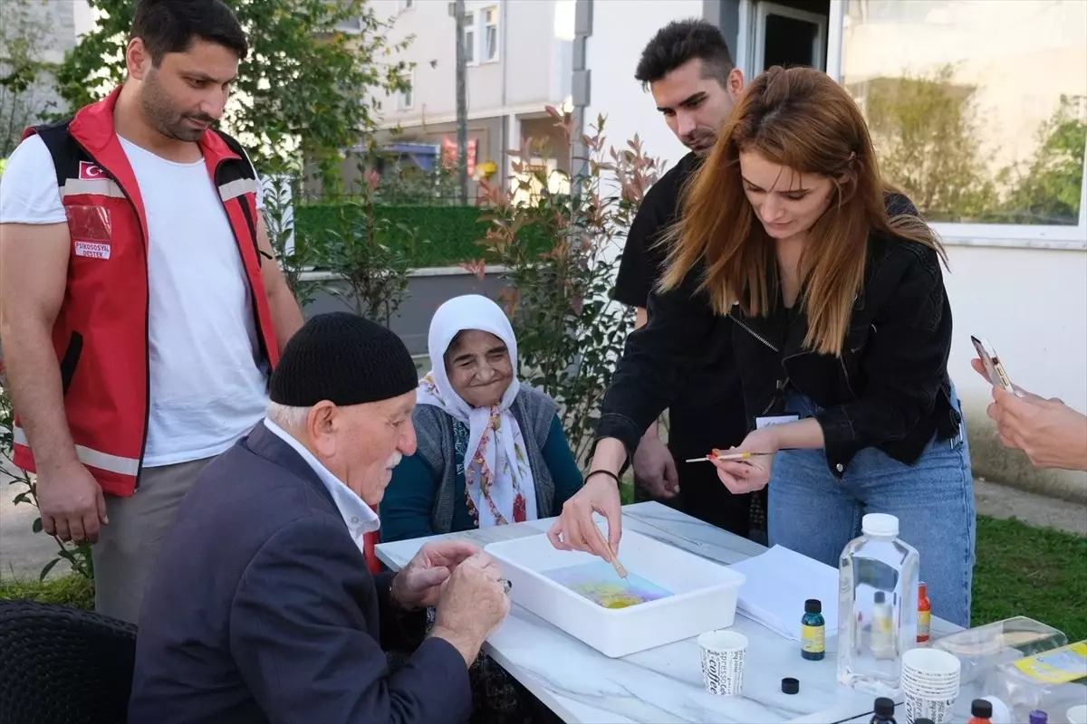 Giresun’da Huzurevi Sakinlerine Sanat Etkinliği