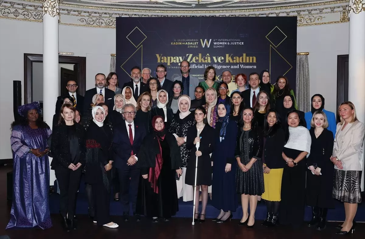 Emine Erdoğan, 6. Uluslararası Kadın ve Adalet Zirvesi’nin resepsiyonuna katıldı Açıklaması